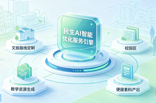 五华区AI普惠赋能民生服务 智能优化技术升级大众生活服务体验